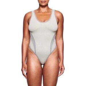 SKIMS‎ Outdoor Tank Bodysuit Heather Gray Womens 3XL